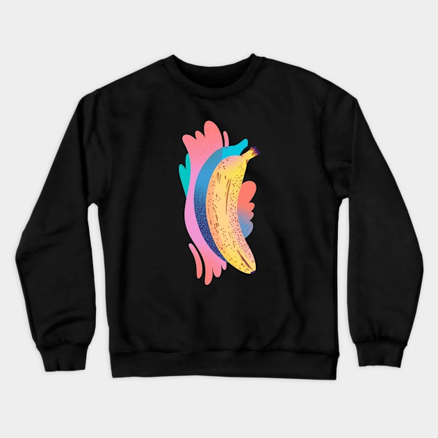 Banana Crewneck Sweatshirt by JordanKay